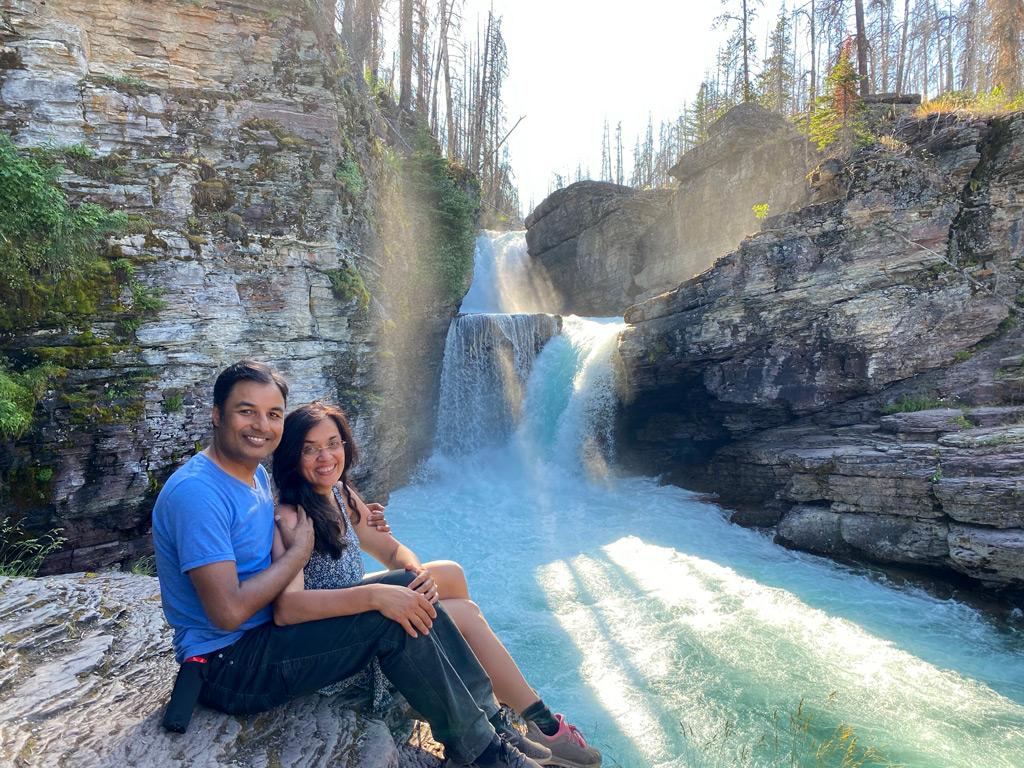 Enjoy the gorgeous hikes in Glacier National Park.