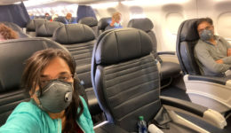 Flight from SFO to Bozeman for National Parks trip during the pandemic