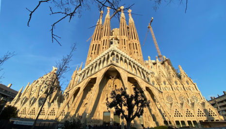 Passion Facade of La Sagrada Familia