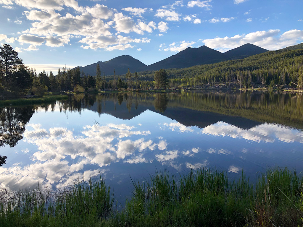 Views at Sprague Lake, Rocky Mountain National Park