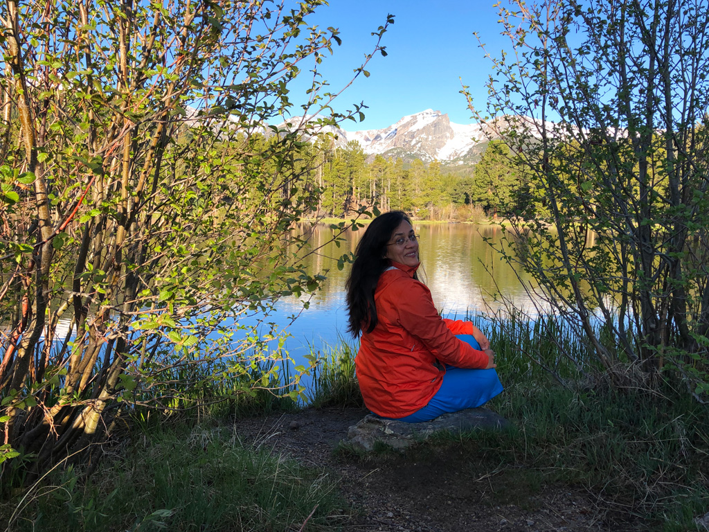 At Sprague Lake, Rocky Mountain National Park