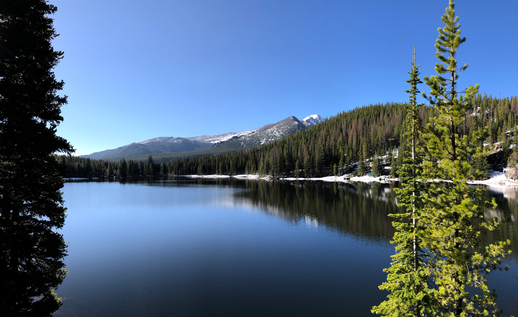 Bear Lake views in Rocky Mountain National Park