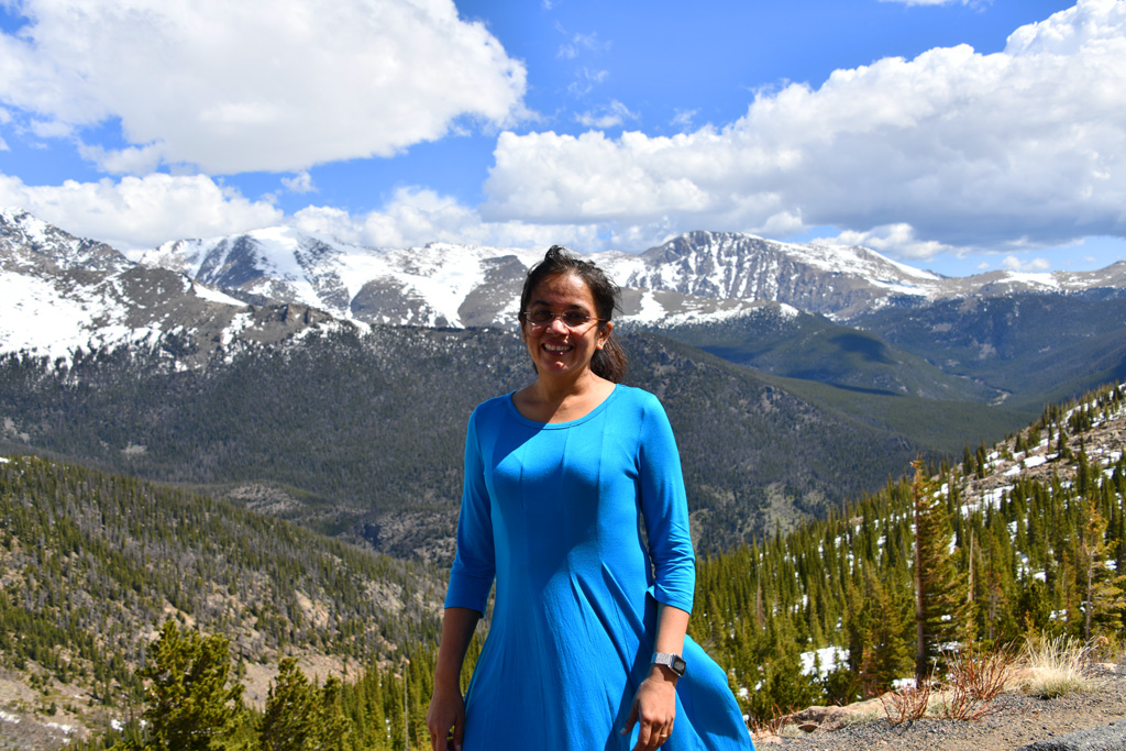 Many Parks vista point in Rocky Mountain National Park