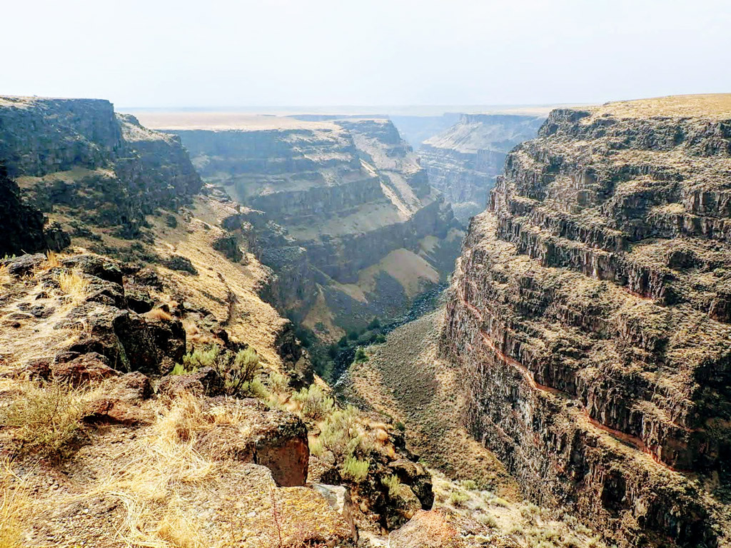 Idaho Bruneau Canyon Overlook in Western US