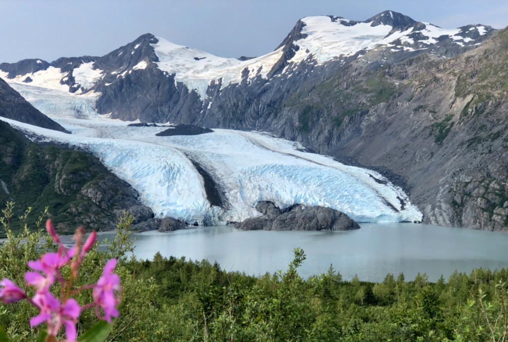 Portage Glacier in Alaska 