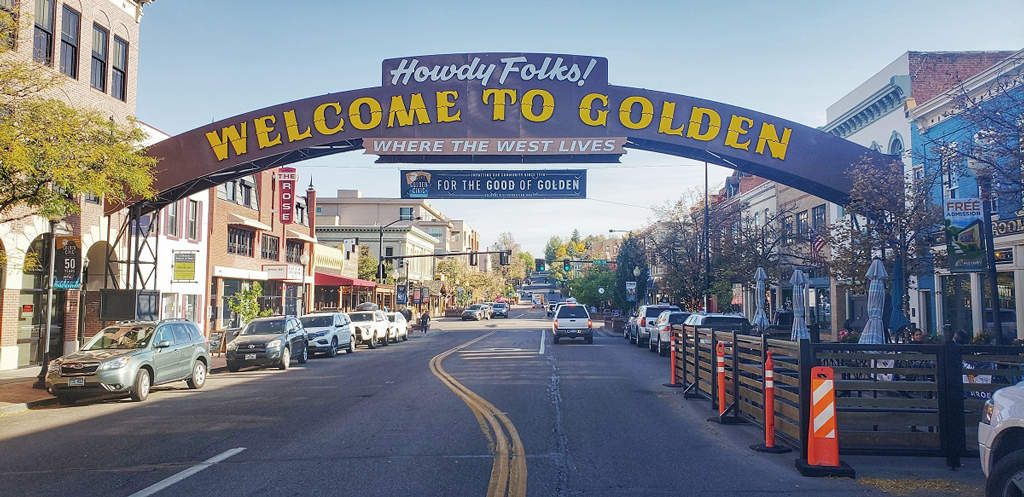 Down town Golden, Colorado