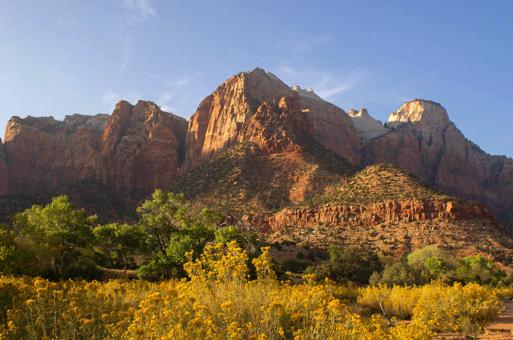 View from Paris Trail in Zion National Park