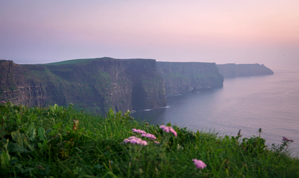 Cliffs of Moher in Wild Atlantic Way in Ireland