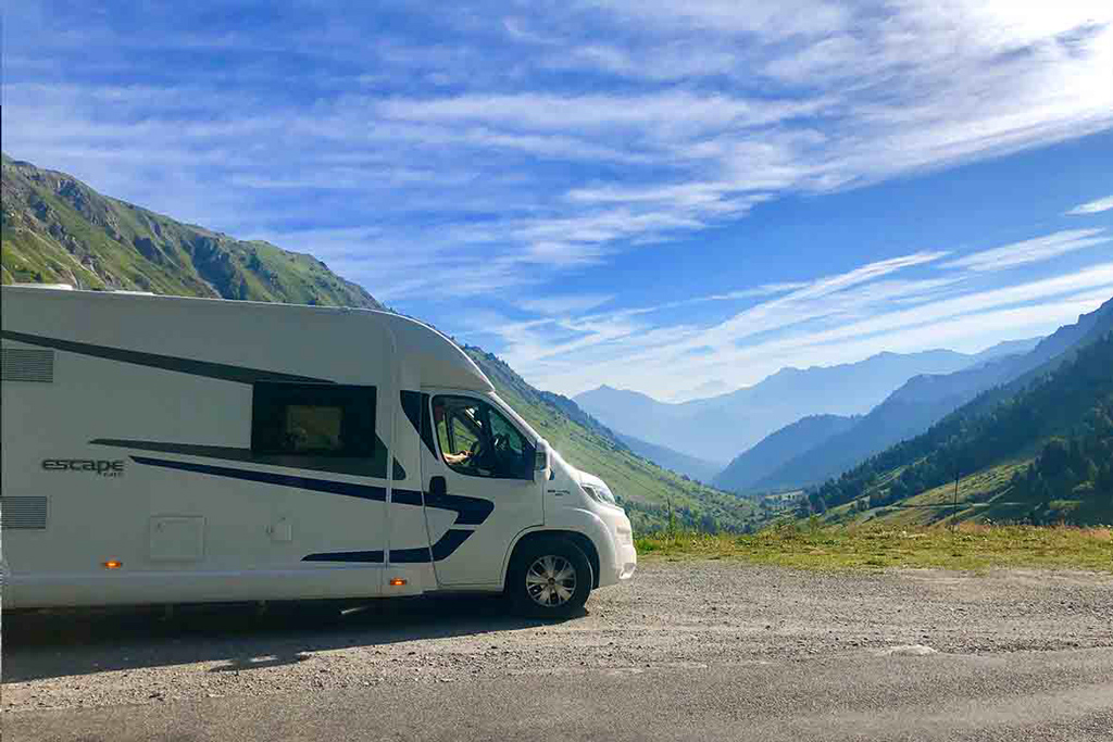 Motorhome travels in France during covid-19 pandemic in 2020