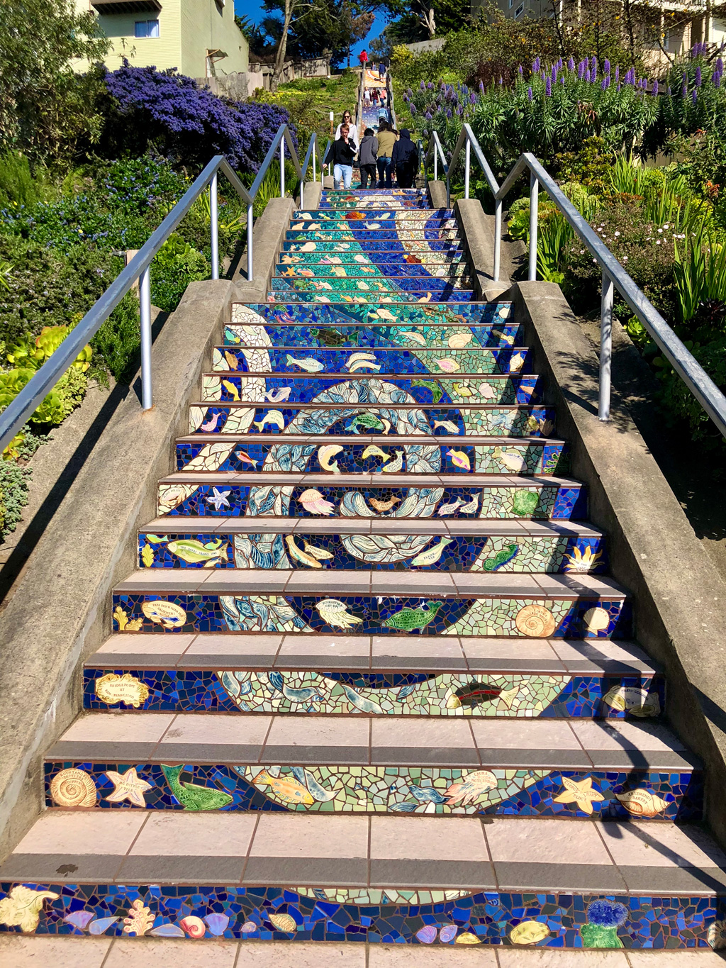 San Francisco Mosaic Steps Day Trip