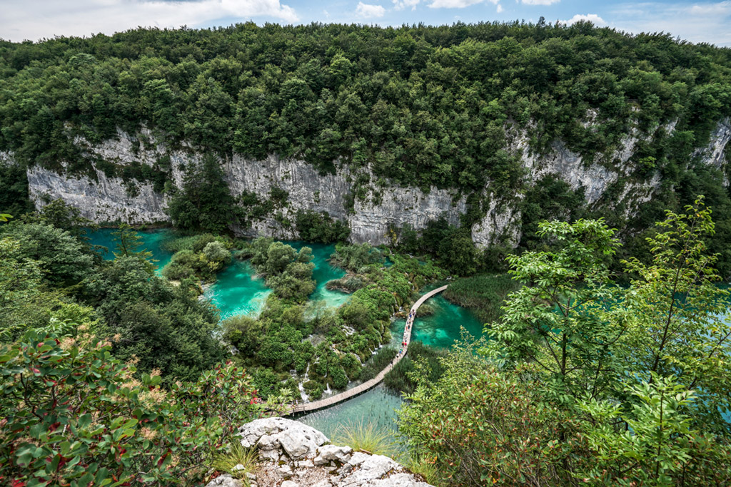 Plitvice Lakes National Park during the 2020 pandemic