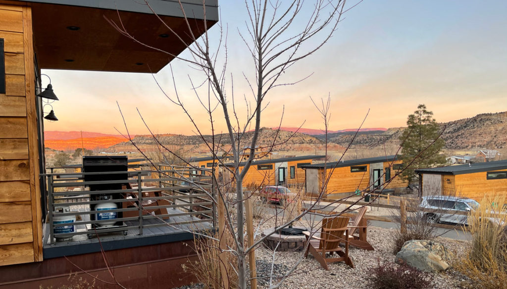 Escalante escapes, a luxury tiny home in utah