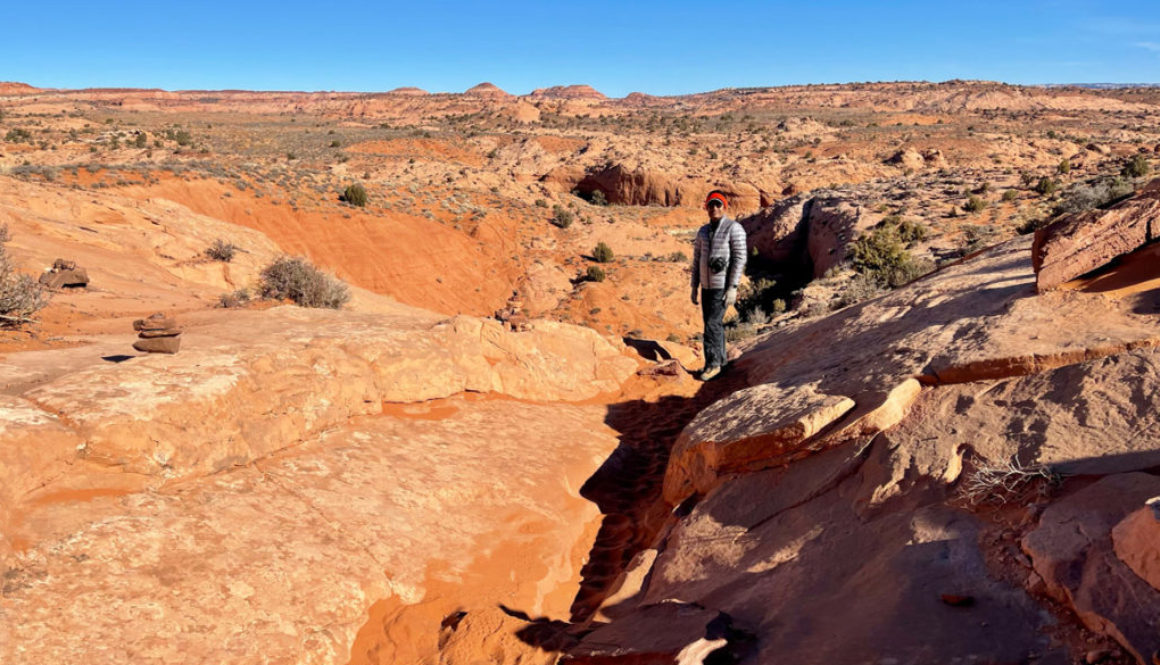 hiking in Grand Staircase Escalante-National Monument