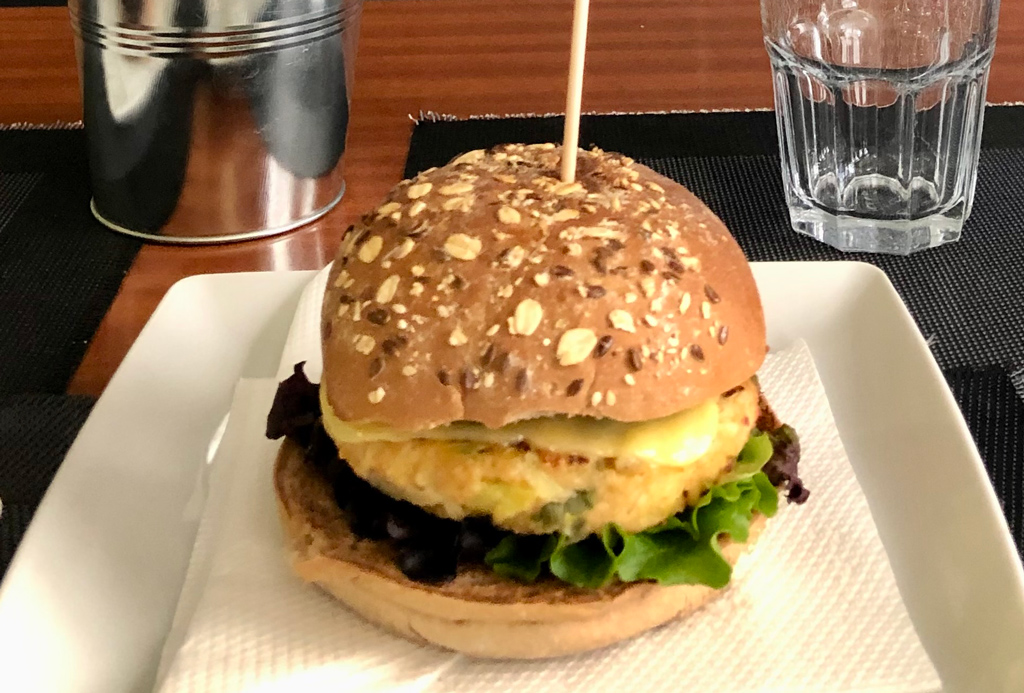 vegan burger