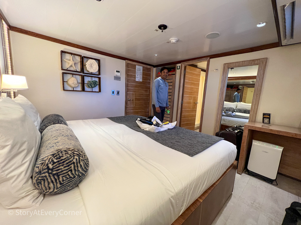 Our home for the week in Galápagos Islands, aboard Quasar Evolution