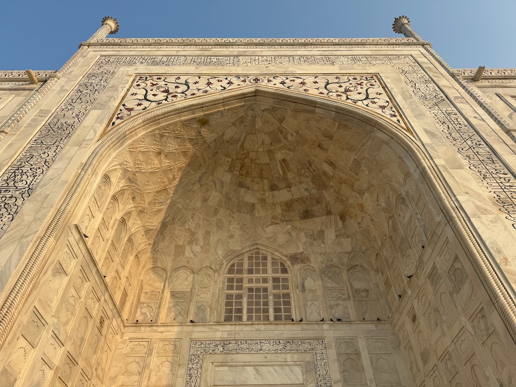 There is art and attention to detail in every arch and every nook of the Taj Mahal