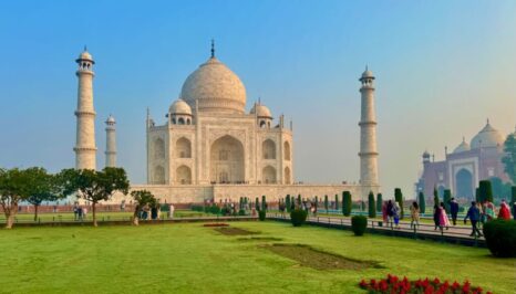 Taj Mahal at Sunrise