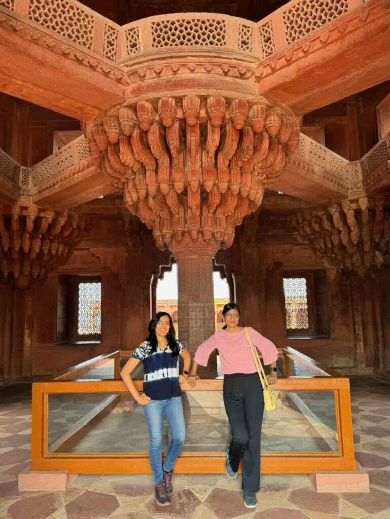 diwan-i-khas in fatehpur sikri in Agra, India
