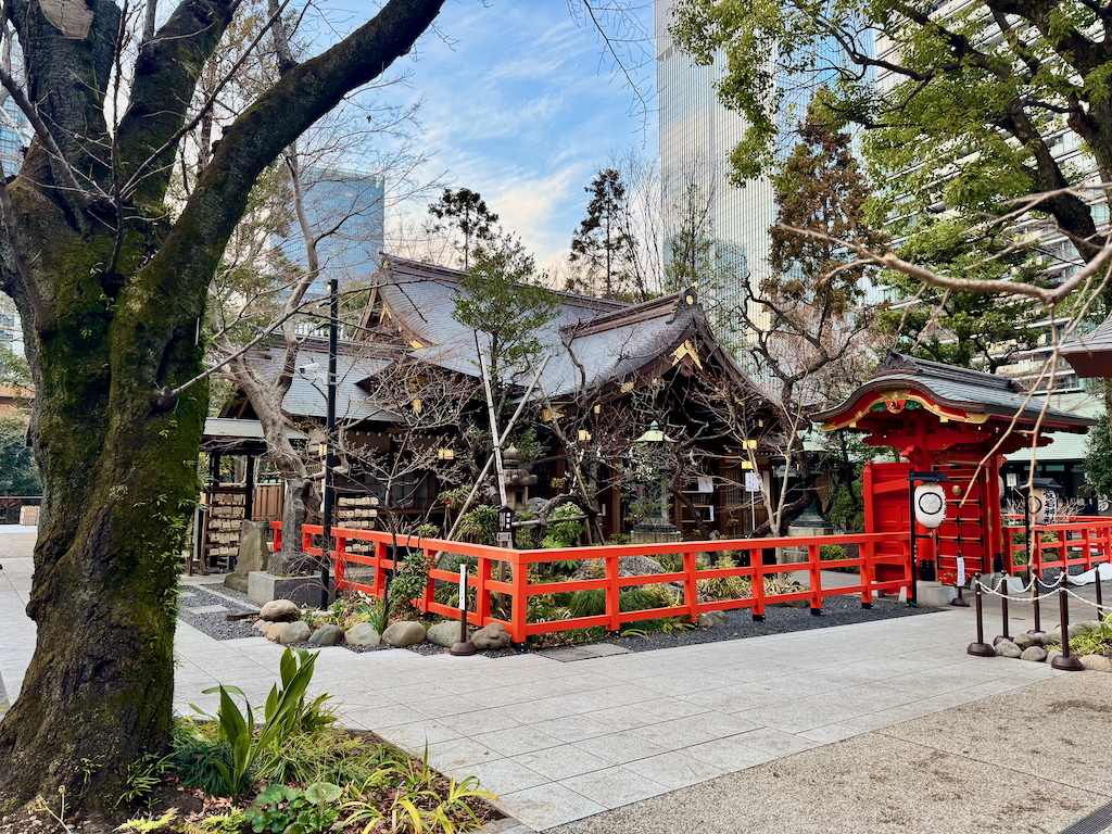 Atago Jinja, a serene garden and spiritual place