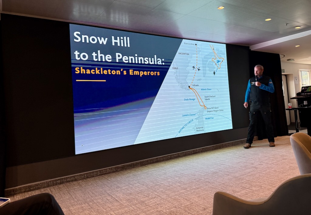 Antarctica Expedition Orientation with Expedition Leader, Ryan 