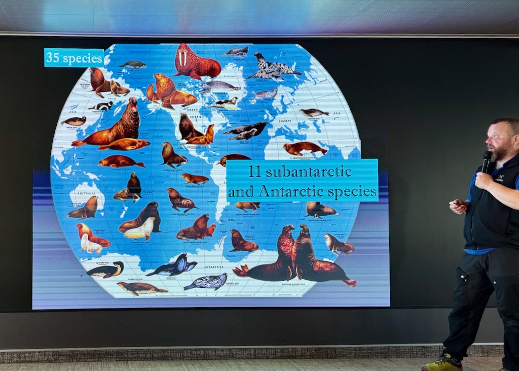 Fur, blubber and whiskers - seals of Antarctic peninsula, with Marine Biologist Grigory