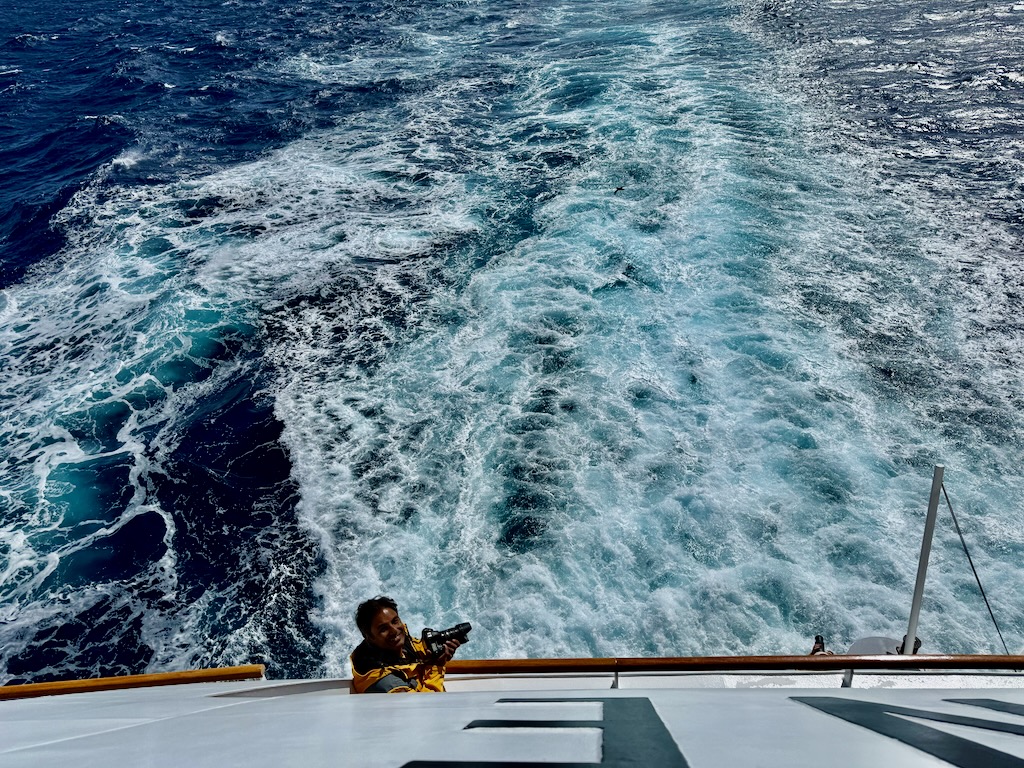 Leaving Ushuaia and Beagle channel for Antarctica 