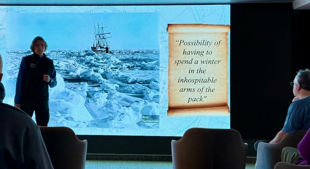 Shackleton’s Imperial Trans-Antarctic Expedition with Historian, Ross