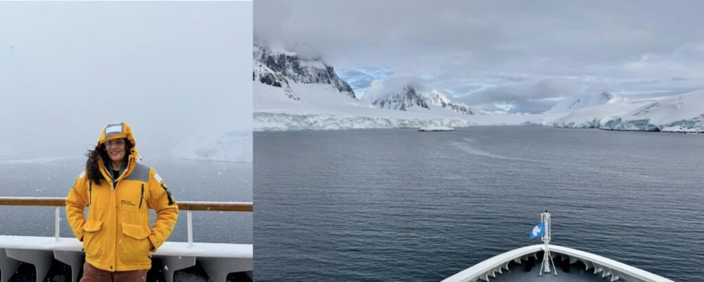 Morning and evening at Lemair channel in early season