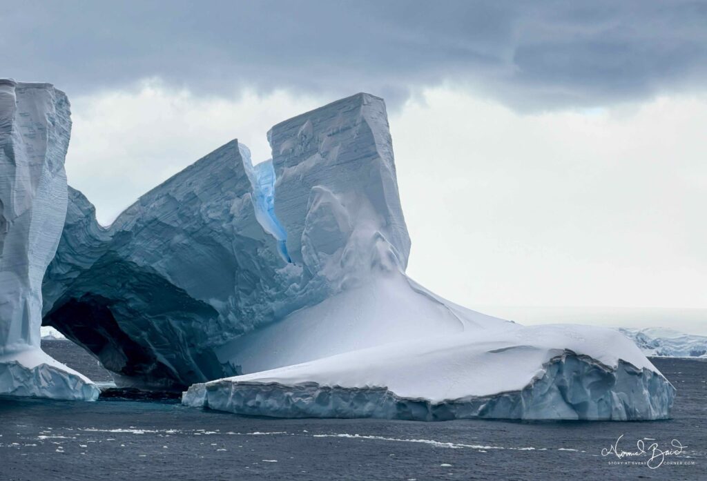 Iceberg at the edge of Antarctica