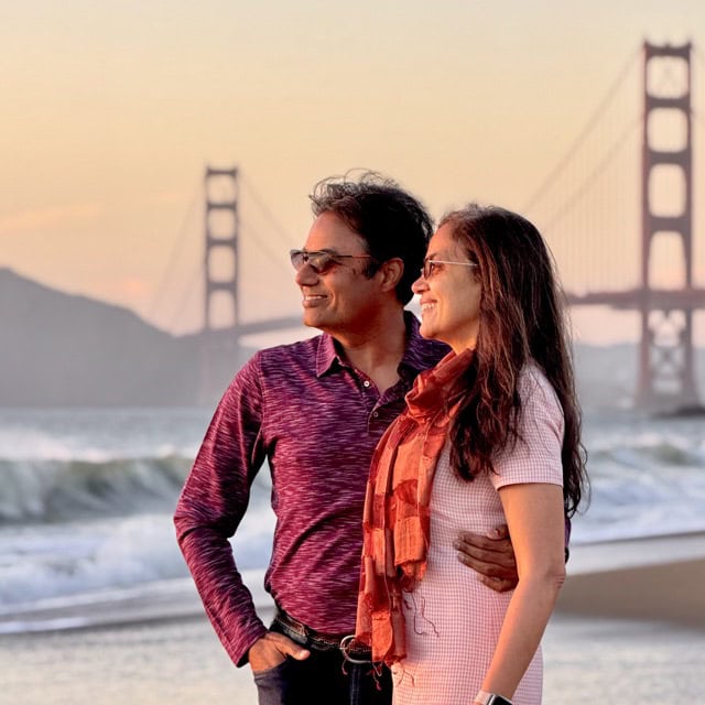 Nirmal, Jyoti, San Francisco, Golden Gate Bridge, Sunset.
